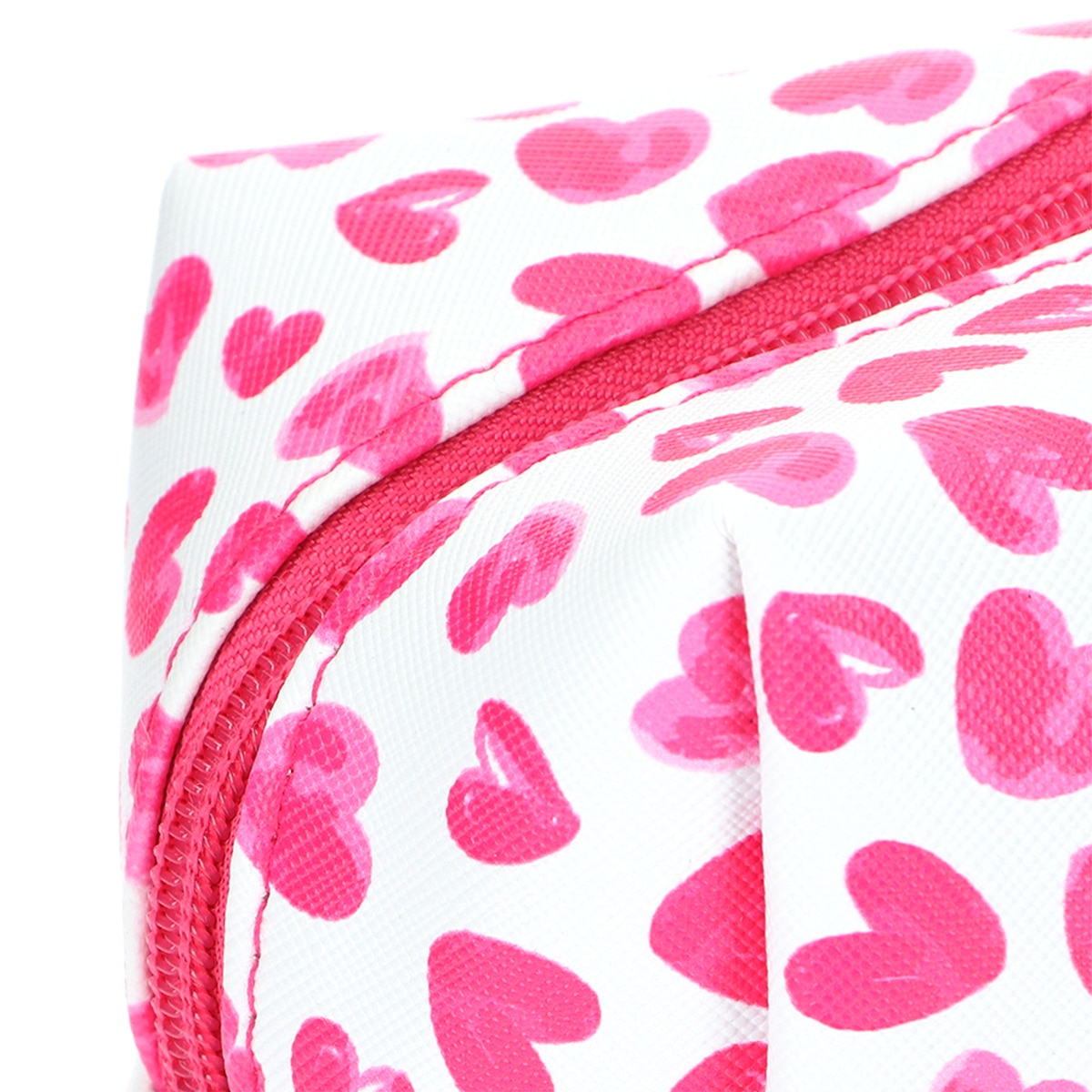  MIINE MIINE Miine Sevgililer Günü Kalp Desenli Makyaj Çantası  1 of 2 