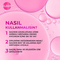Elidor 7/24 Şekillendirici Saç Bakım Kremi Güçlü ve Parlak Kuru ve Mat Saçlar 240 ml