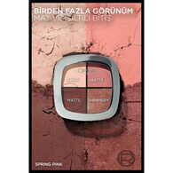  LOREAL PARIS LOREAL PARIS L'Oreal Paris Paradise Quad Far Paleti No: 01 Pinks  1 of 12 