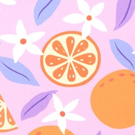 Miine Makyaj Çantası Büyük Orange Blossom