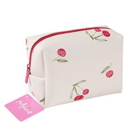  MIINE MIINE Miine Makyaj Çantası Seyahat Tipi Bölmesiz Küçük Kirazlı  1 of 2 