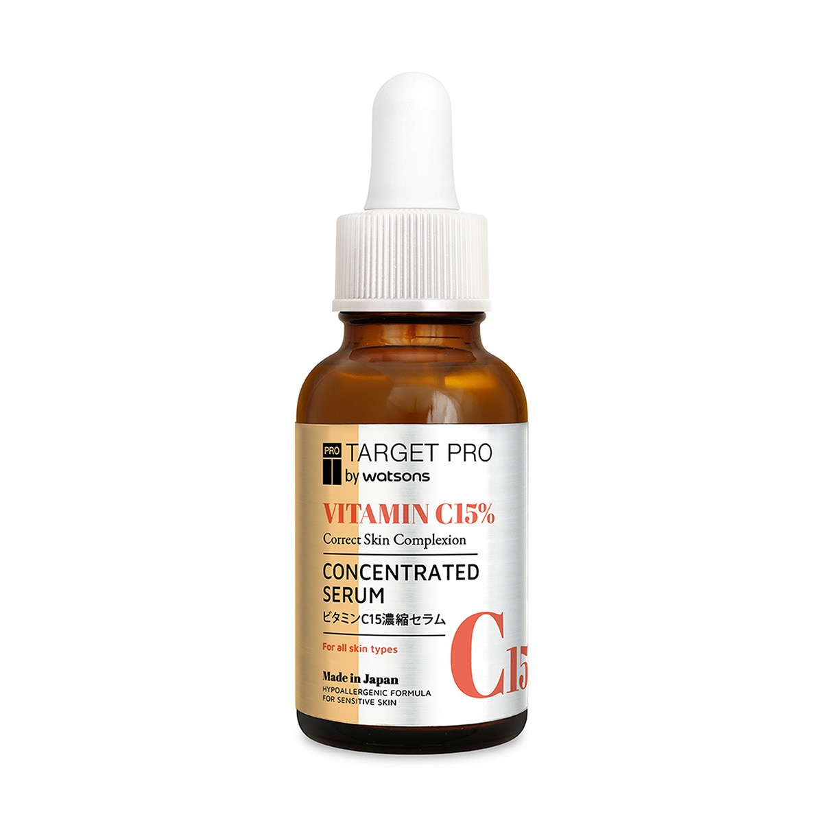  TARGET PRO BY WATSONS TARGET PRO BY WATSONS Target Pro By Watsons Vitamin C 15% Serum Konsantre 30 ml  1 of 4 