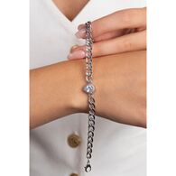 Volenia Gümüş Renk Damla Model Bileklik