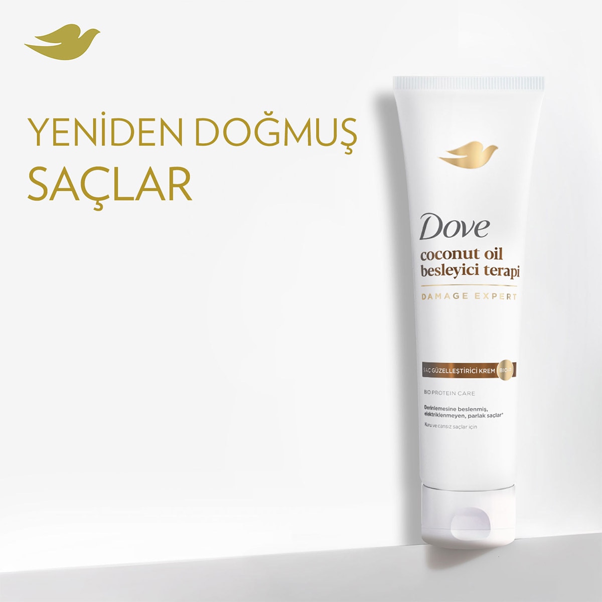DOVE DOVE Dove Coconut Besleyici Terapi Saç Güzelleştirici Krem 150 ml 1 of 10