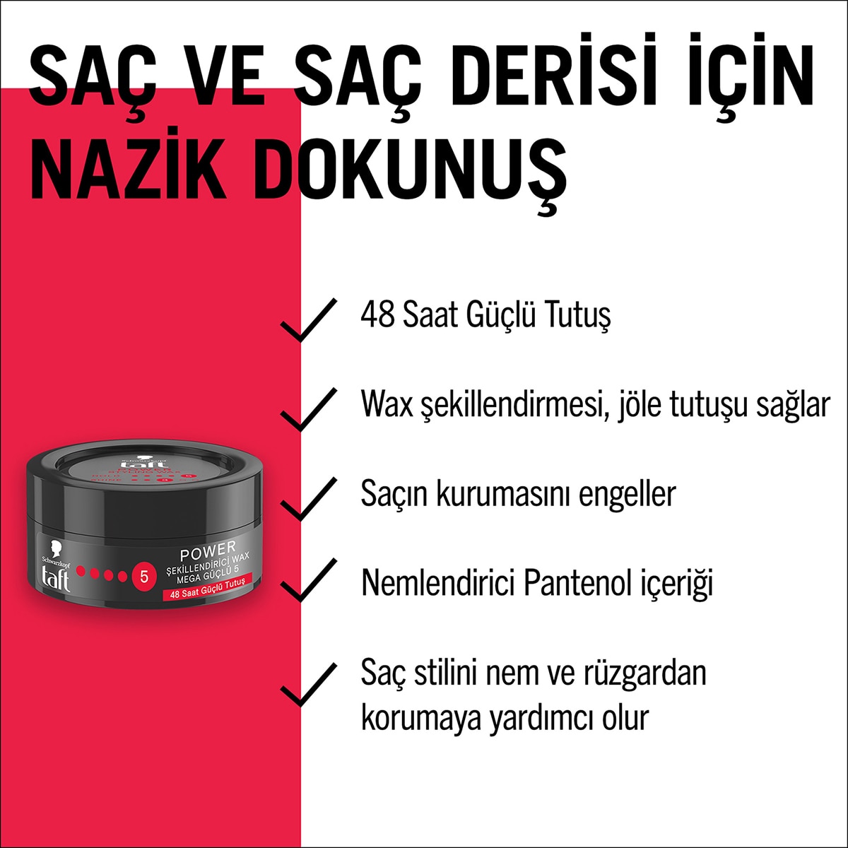  TAFT TAFT Taft Wax Power 75 ml  1 of 5 