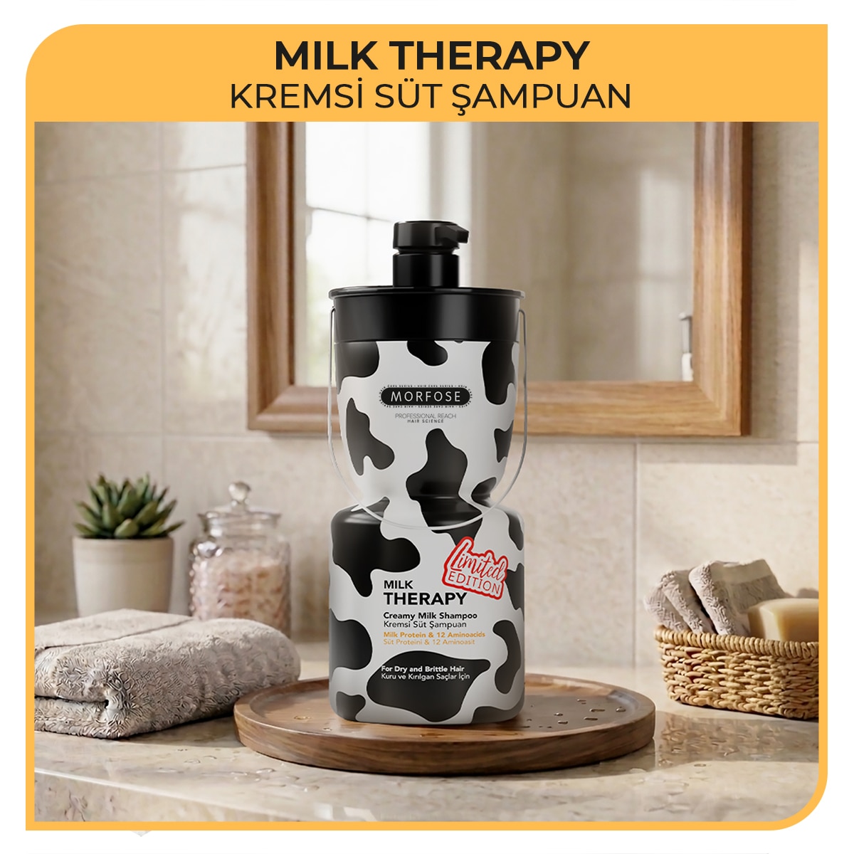  MORFOSE EXC. MORFOSE EXC. Morfose Şampuan Milk Therapy 750 ml  1 of 7 