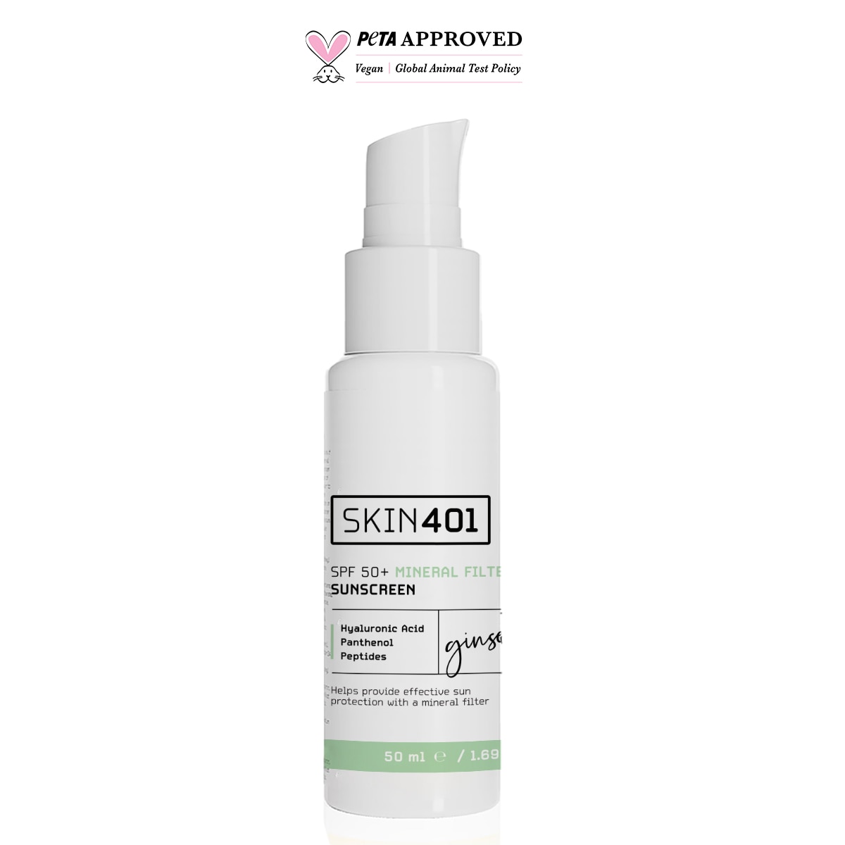  SKIN401 SKIN401 Skin401 Mineral Filtre Güneş Kremi Spf50 50 ml  1 of 4 