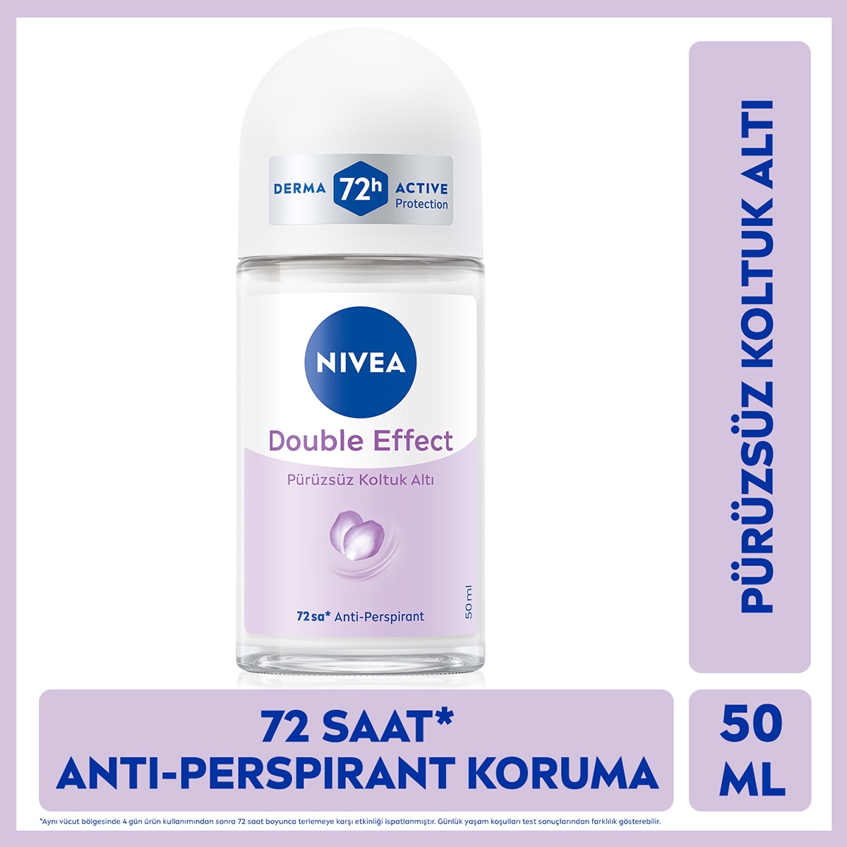 NIVEA DEO NIVEA DEO Nivea Kadın Roll-on Deodorant Double Effect 50 ml 1 of 7