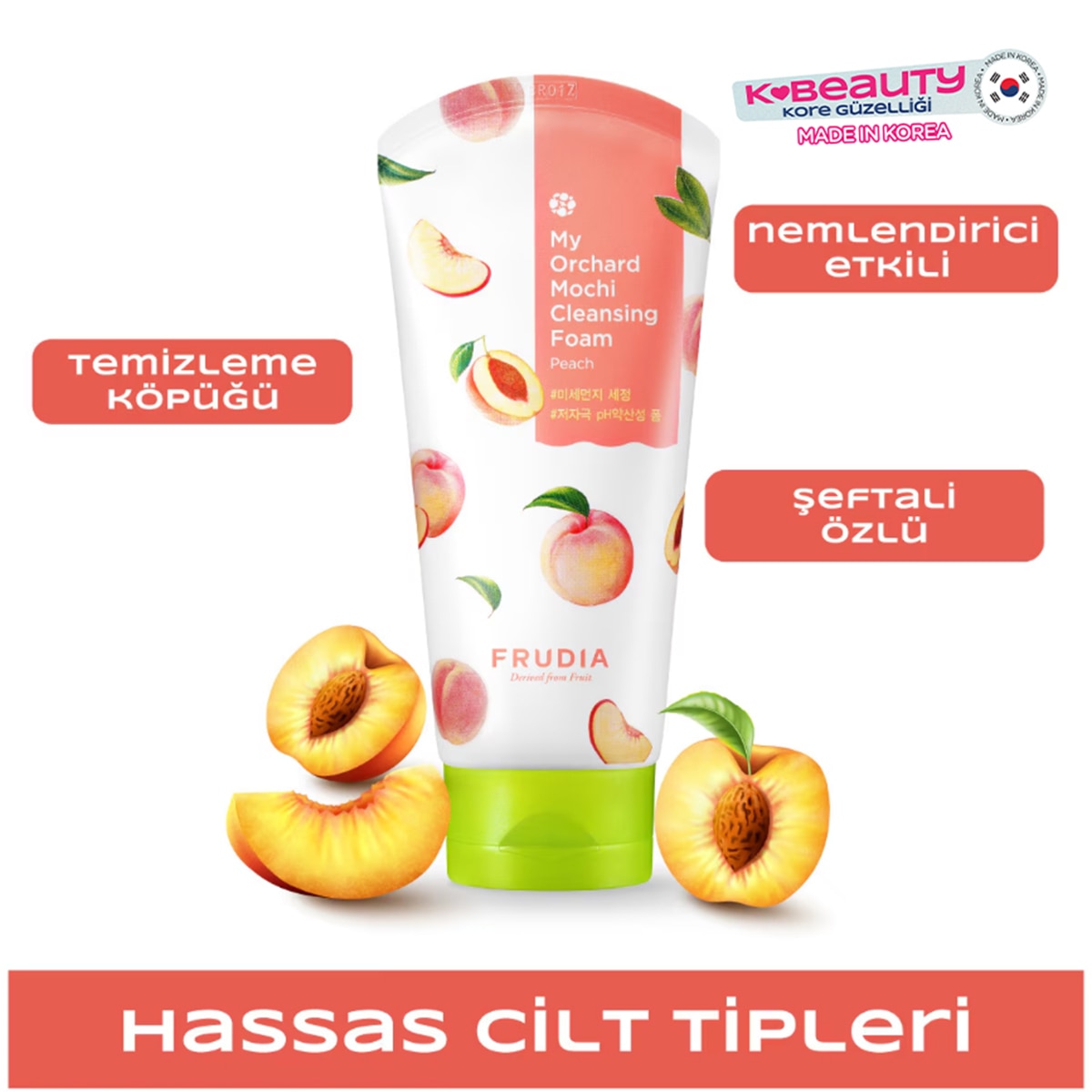  FRUDIA FRUDIA Frudia My Orchard Temizleme Köpüğü Şeftali   1 of 1 Frudia My Orchard Temizleme Köpüğü Şeftali 