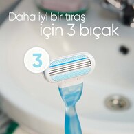Gillette Venus Pembe Kadın Tıraş Makinesi Yedekli