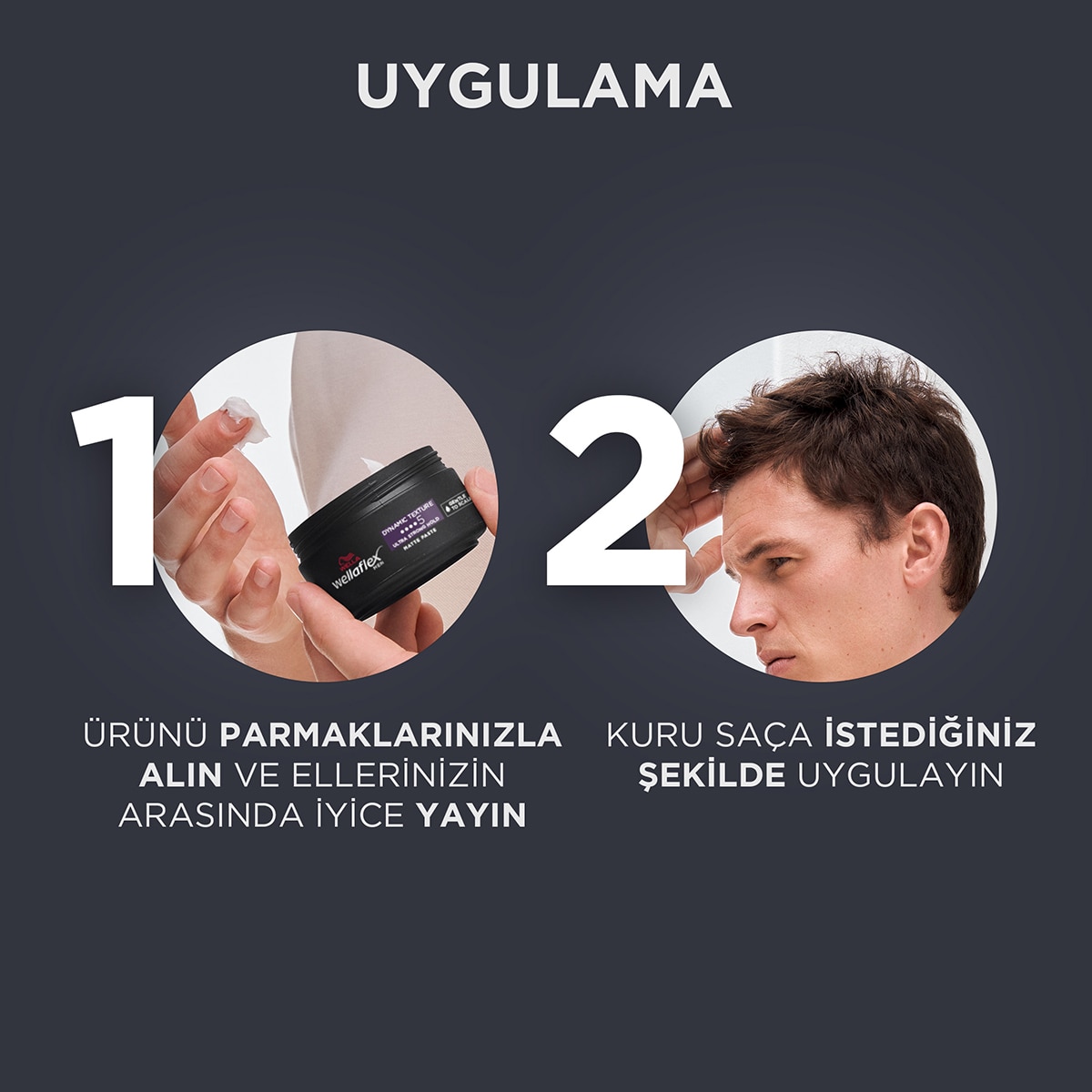  WELLA WELLA Wellaflex Men Dynamic Wax Ultra Güç 75 ml  1 of 7 