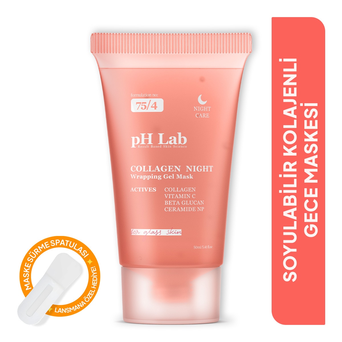  PH LAB PH LAB Ph Lab Collagen Night Soyulabilir Maske 50 ml  Ph Lab Collagen Night Soyulabilir Maske 50 ml