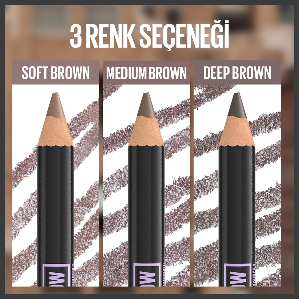  MAYBELLINE MAYBELLINE Maybelline New York Kaş Şekillendirici Medium Brown 04  1 of 5 