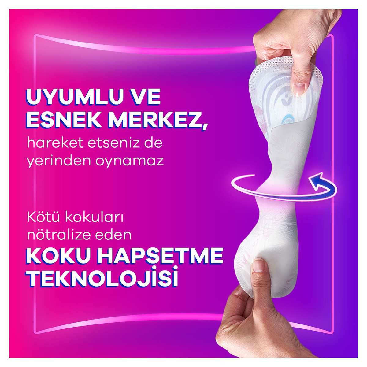 ORKID ORKID Orkid Platinum Dörtlü Hijyenik Ped Normal 24'lü 1 of 8