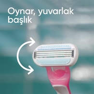 GILLETTE VENUS GILLETTE VENUS EXC. Gillette Venus Tropical Kullan At Tıraş Bıçağı 3 Adet 1 of 11