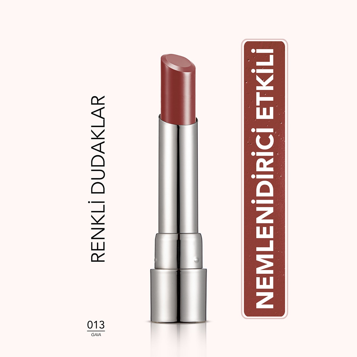  FLORMAR FLORMAR Flormar Sheer Up Ruj No: 013 Gaia 