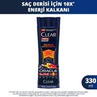  CLEAR CLEAR Clear Men Şampuan Redbull Kepeğe Karşı 330 ml  1 of 11 