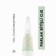  FLORMAR FLORMAR EXC. Flormar Blossom Yüksek Pigmentli & Parlak Bitişli Kalın Fırçalı Oje No: 008 Carnation 