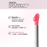 Pastel Plump Up Extra Hydrating Plumping Gloss Dolgunlaştıran Dudak Parlatıcısı 206 Chic