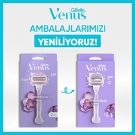 GILLETTE VENUS GILLETTE VENUS Gillette Venus Comfortglide Breeze Tıraş Makinesi + 2 Adet Yedek Başlık 1 of 11
