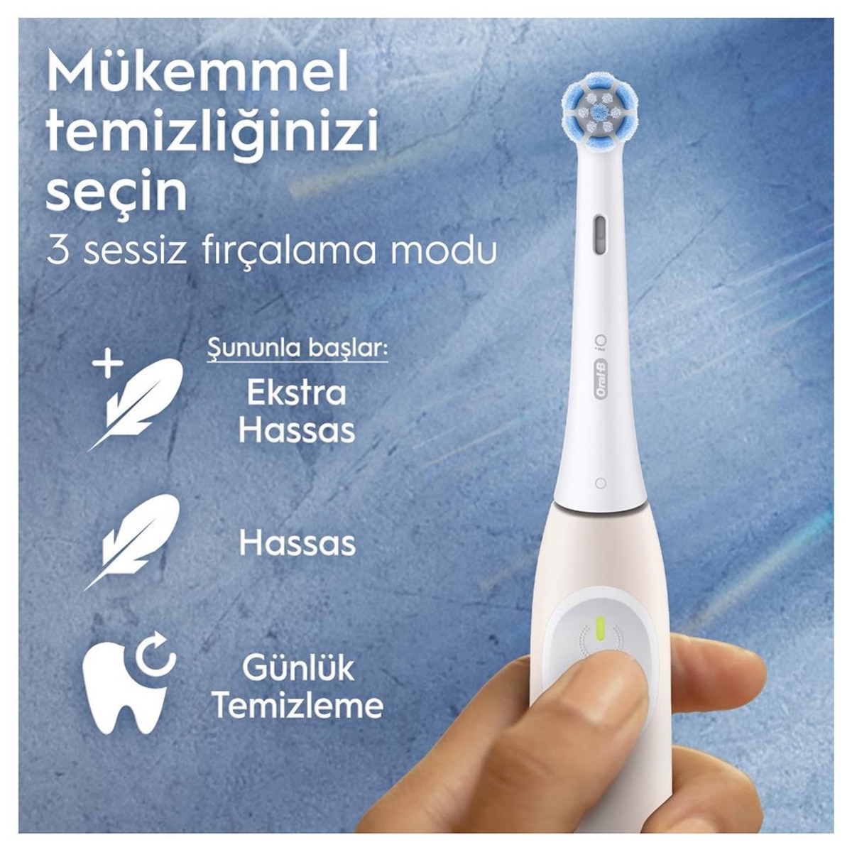  ORAL-B ORAL-B Oral-B iO 2 Şarjlı Diş Fırçası Pembe  1 of 7 