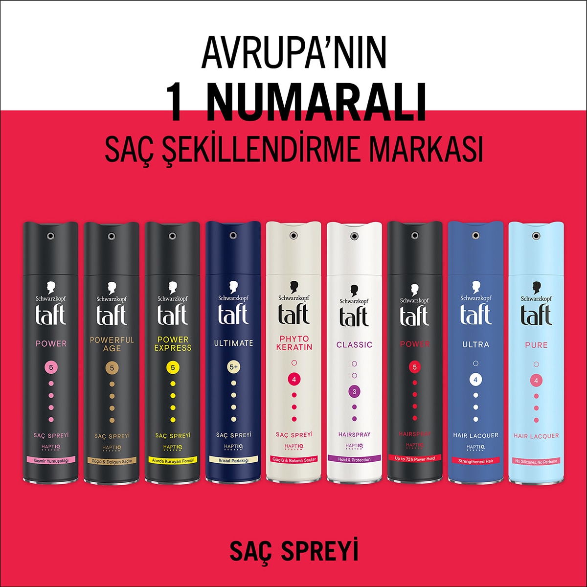  TAFT TAFT Taft Keratin Sprey 250 ml  1 of 6 