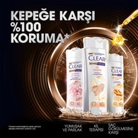 Clear Women Kepeğe Karşı Etkili Şampuan Kil Terapisi 350 ml