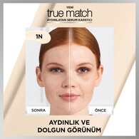 L'Oreal Paris True Match Aydınlatan Serum Kapatıcı 1N Light