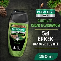 PALMOLIVE PALMOLIVE Palmolive Sedir & Kakule Kokulu Erkek Duş Jeli 250 ml 1 of 7