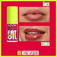 Nyx Professional Makeup Fat Oil Lip Drip Parlatıcı Dudak Yağı Newsfeed