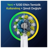 Oral-B Cross Action 4'lü Yedek Başlık