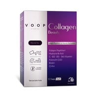  VOOP VOOP Voop Collagen Beauty Yüksek Biyoaktif Hidrolize Kolajen 100 Saf Ve Doğal 10 Toz Saşe  1 of 8 