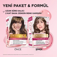 L'Oreal Paris Excellence Küllü Açık Kahve Saç Boyası 6.1