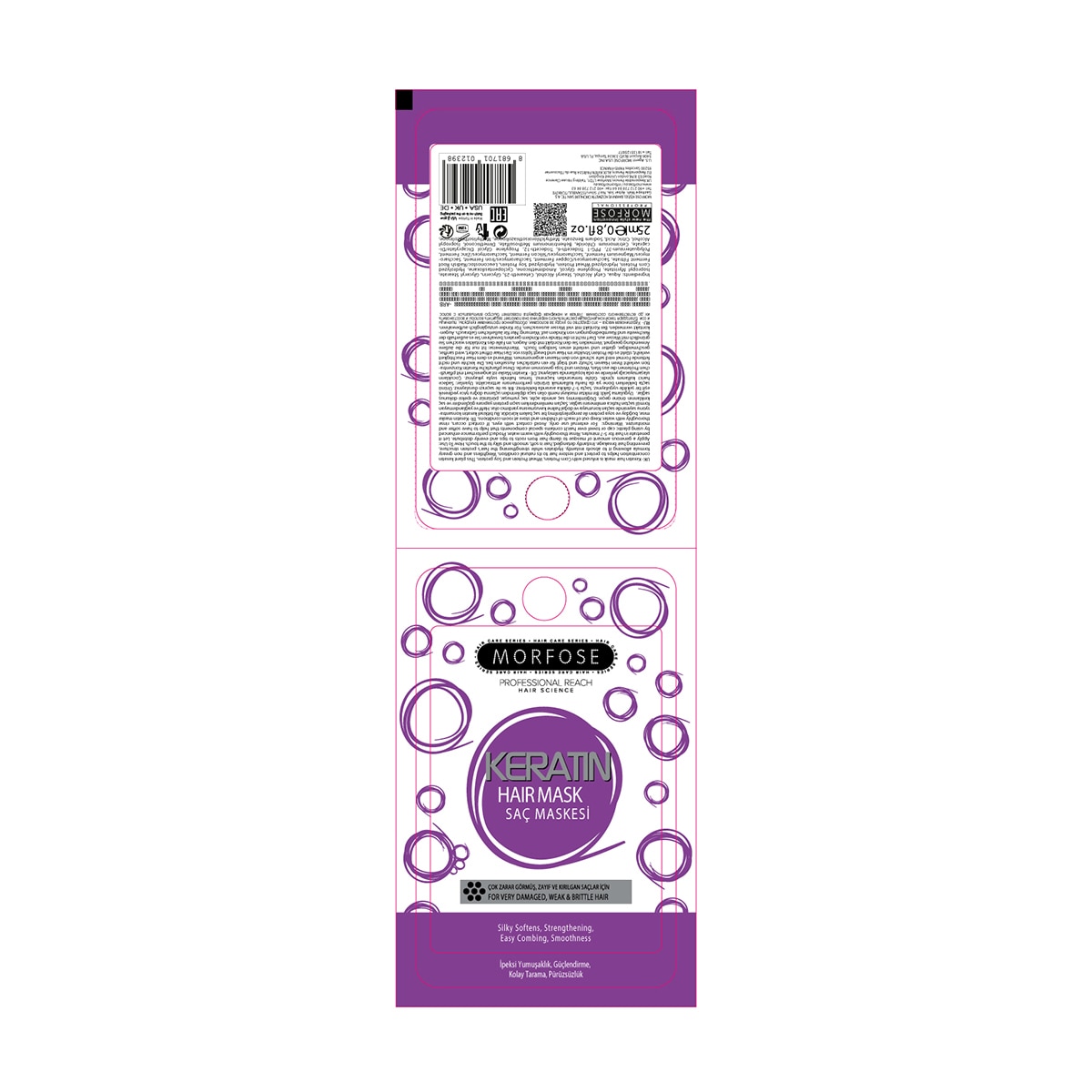 MORFOSE MORFOSE Morfose Keratin Saç Maskesi Seyahat Boy 25 ml 1 of 5