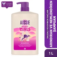  AUSSIE AUSSIE Aussie Bouncy Curls Arındıran Nemlendiren Şampuan 1 lt  1 of 1 