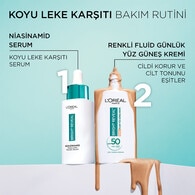 L'Oreal Paris Bright Reveal Renkli Güneş Kremi 50 ml Medium
