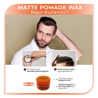 Morfose Ossion Mat Pomade Wax 100 ml