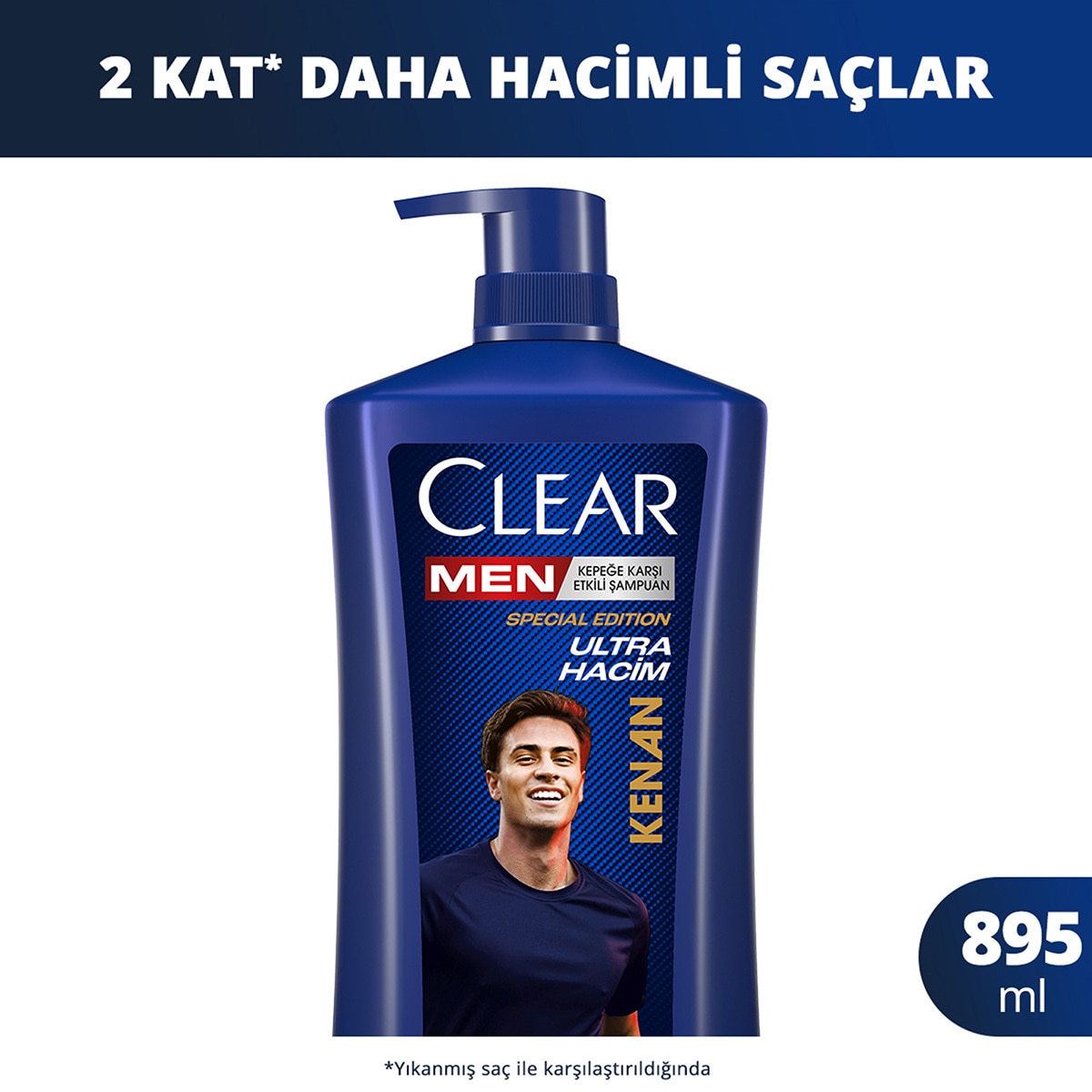 CLEAR CLEAR CLEAR ŞAMPUAN XXL LEGENDS KENAN 895ML 1 of 9