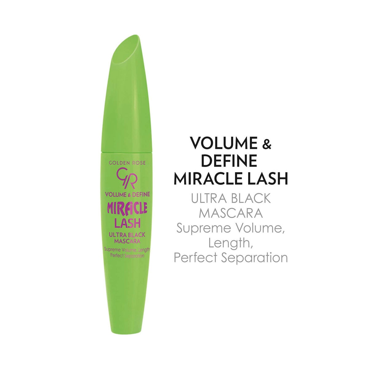 GOLDEN ROSE GOLDEN ROSE Golden Rose Miracle Lash Maskara 1 of 5