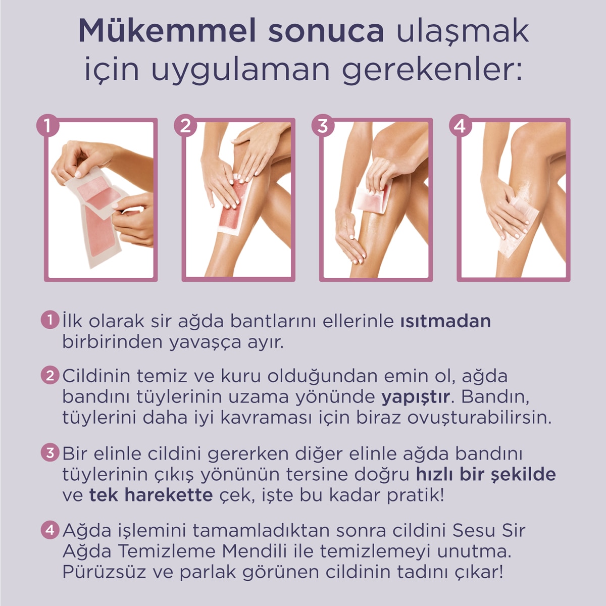  SESU SESU Sesu Hassas Ciltlere Özel Ağda Bandı 20 Adet  1 of 8 