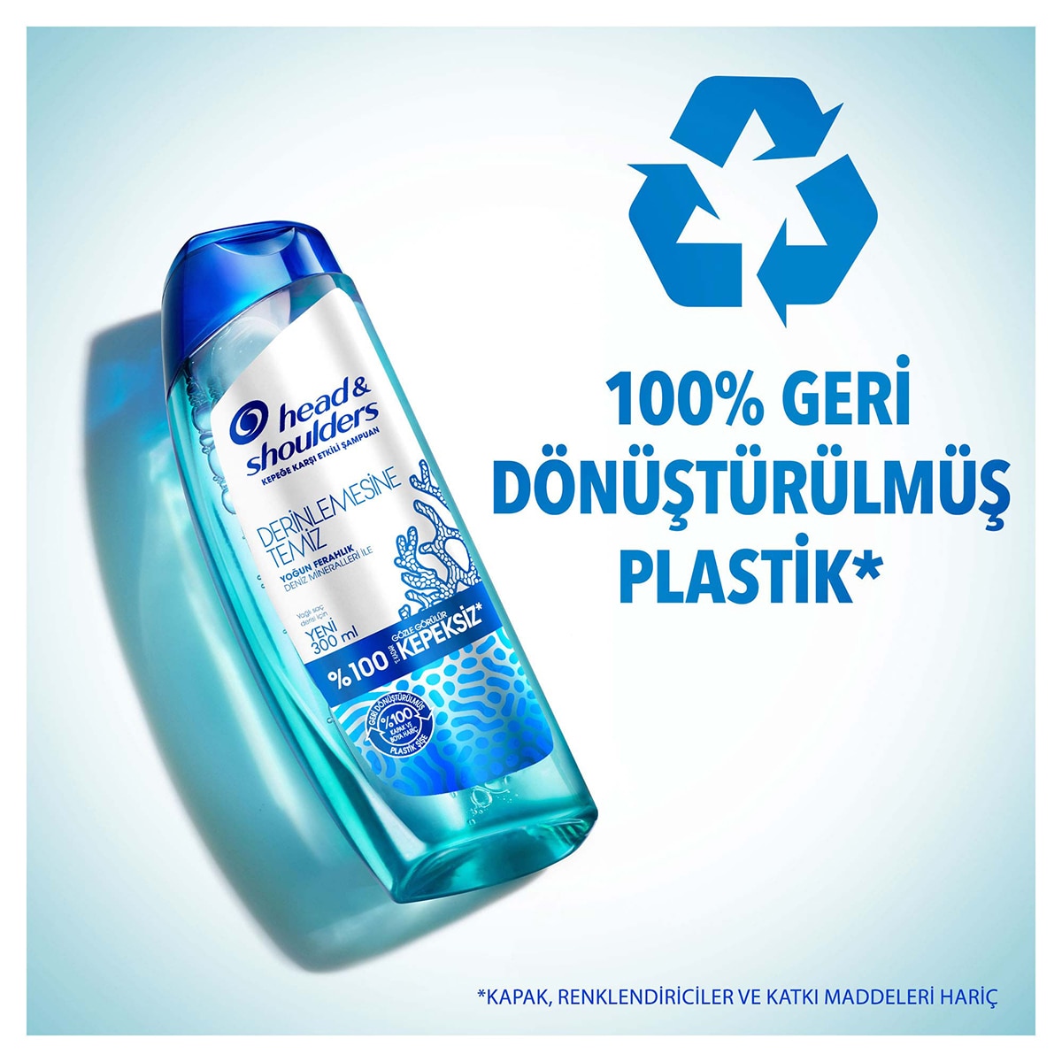 HEAD&SHOULDERS HEAD&SHOULDERS Head&Shoulders Derinlemesine Temiz Yoğun Ferahlık Deniz Mineralleri 300 ml 1 of 9