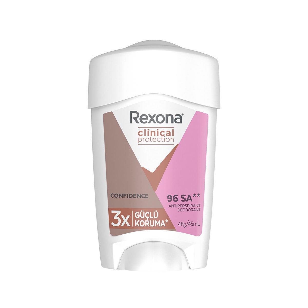 REXONA REXONA Rexona Clinical Protection Kadın Stick Deodorant Confidence 3x Güçlü Koruma 45 ml 1 of 8