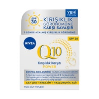 Nivea Q10 Power Kırışıklık Karşıtı SPF 30 Gündüz Yüz Bakım Kremi 50 ml