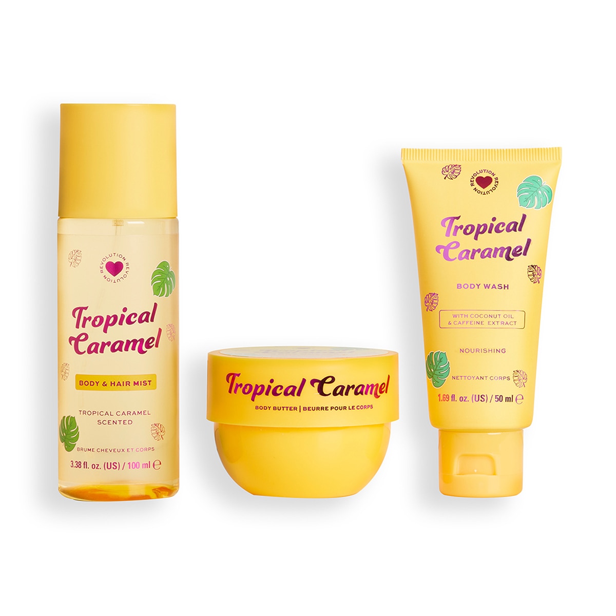  I HEART REVOLUTION I HEART REVOLUTION I Heart Revolution Tropikal Karamel Banyo & Vücut Hediye Seti 1 Adet  1 of 2 