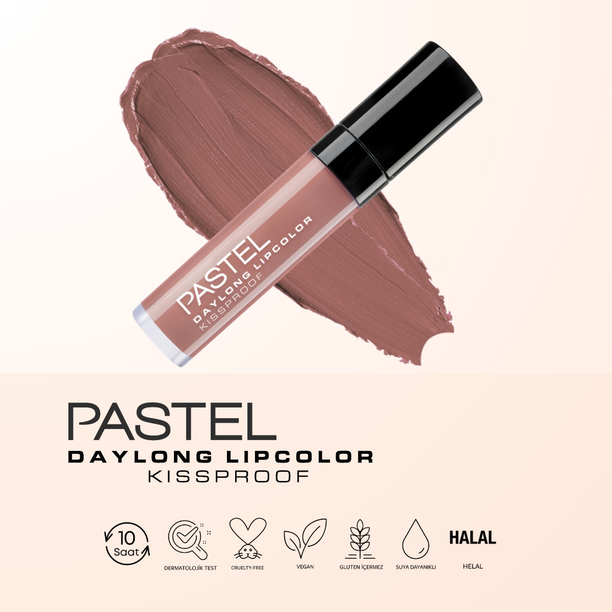 PASTEL PASTEL Pastel Daylong Lipcolor Kissproof Likit Ruj No: 31 1 of 6