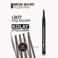 Flormar Brow Micro Filler Pen 04 Deep Brown