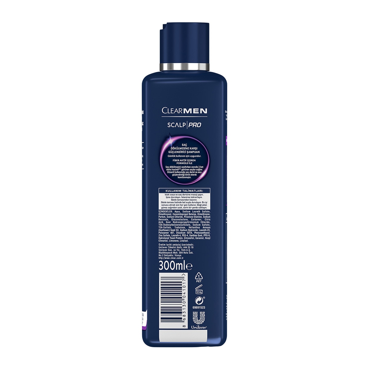  CLEAR CLEAR Clear Men Scalp Pro Saç Dökülmesine Karşı Güçlendirici Şampuan 300 ml  1 of 9 