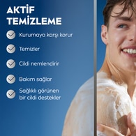  NIVEA BATH CARE NIVEA BATH CARE Nivea Men Erkek Duş Jeli Deep Clean 500 ml  1 of 10 