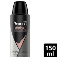  REXONA REXONA Rexona Men Clinical Invisible Deodorant 150 ml  1 of 1 