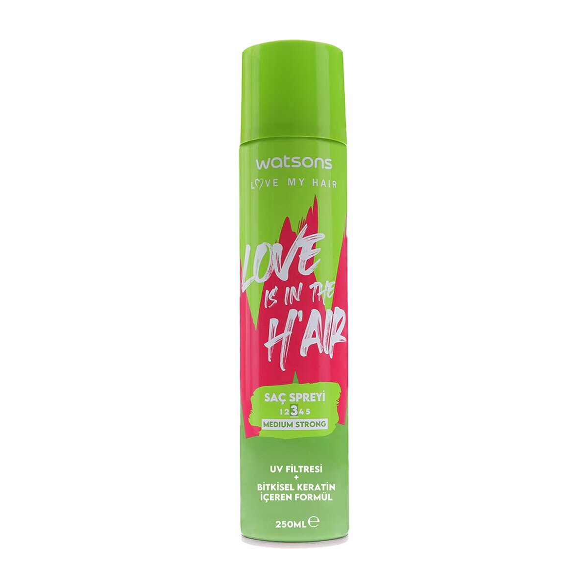 WATSONS WATSONS Watsons Saç Spreyi Orta Güçlü 250 ml 1 of 3